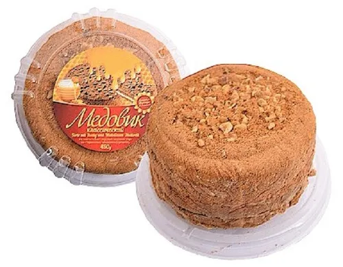 Honigtorte Medowik 450g Torten  Medovik Медовик von Lackmann