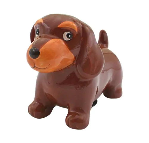 Dekohelden24 Spardose Dackel-Design von Dekohelden24