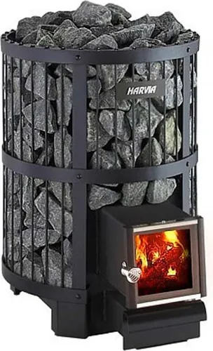HARVIA Legend 240 SL Saunaofen - Holz-Saunaofen für Saunen von 10–24 m³, mit verstellbaren Füßen und anpassbarer Türöffnung für einfachen Zugang. Ideal für eine gemütliche Atmosphäre in Ihrem Zuhause.