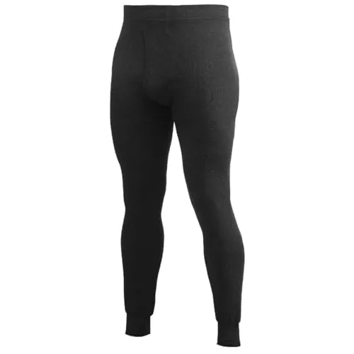 Woolpower Long Johns with Fly 400 - Funktionsunterwäsche aus hochwertiger Merinowolle, sehr warm und ideal für niedrige Temperaturen - mit breitem Taillenbund und nahtloser Beinpartie für perfekten Sitz.