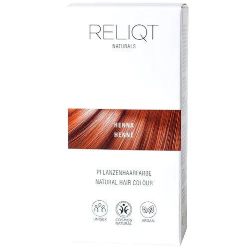 Reliqt Naturals Pflanzenhaarfarbe Henna   100 g