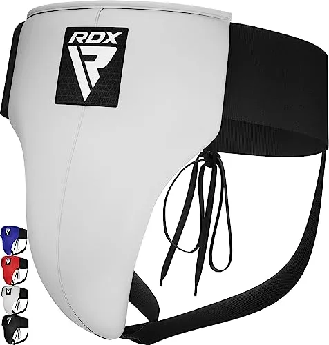 RDX Sports Tiefschutz für Boxen & MMA in weiß von RDX