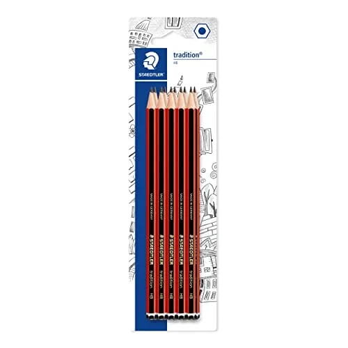STAEDTLER 110HBBK10D Bleistift tradition HB, 10 ST, Blisterkarte