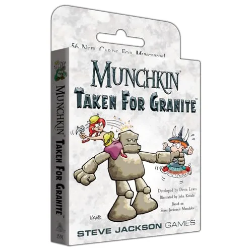 Steve Jackson Games | Munchkin Taken for Granite | Card Game | English