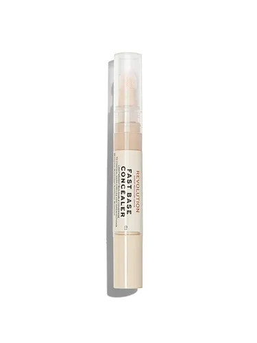 Makeup Revolution Fast Base Concelear, Under-Eye Concealer Pen, C 3, 4.5 ml