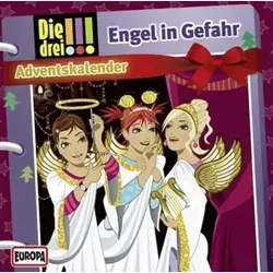 Die drei !!! - Adventskalender - Engel in Gefahr, 2 Audio-CDs Adventskalender, 2 CDs, Die drei !!!