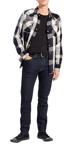 Levi's Herren 512 Slim Taper Jeans, Rock Cod, 33W / 30L in blau von Levi's