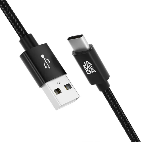 1m USB-C Kabel Nylon Schnell Ladekabel Datenkabel für Samsung Huawei HTC LG