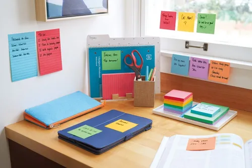 Post-It Super Sticky Notizen Multicolor 76x76mm - 6 Stück - Praktische Haftnotizen in leuchtenden Farben, ideal für Organisation und Notizen. Perfekt für Büro und Zuhause.