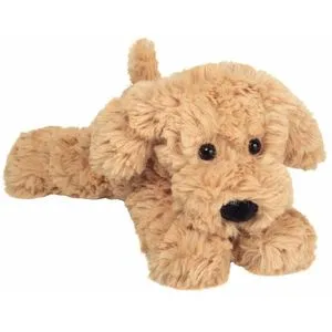 Teddy Hermann® Kuscheltier Schlenkerhund 20cm - Kuscheltiere, hochwertiger Plüsch, sicher und waschbar bei 30°, ideal für Kinder und zum Spielen oder Kuscheln.
