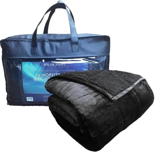 Polar Night Gewichtsdecke 135 x 200 cm 9kg Sherpa Fleece