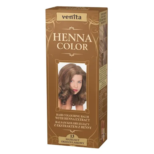 Venita Henna Color Balsam mit Henna-Extrakt Hazelnuss, 75ml