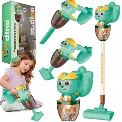 Kinderstaubsauger 3-in-1 Vertikal-Handstaubsauger U936 mit Soundeffekten