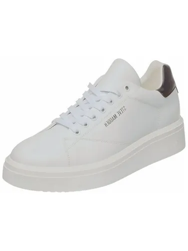 Steve Madden Sneaker aus Leder für Herren, Gr. 45, weiß in weiß von Steve Madden