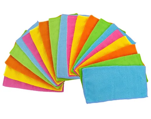 Hoffmanns 20 Mikrofaser Reinigungstücher Wischtuch Wischlappen Lappen Microfaser