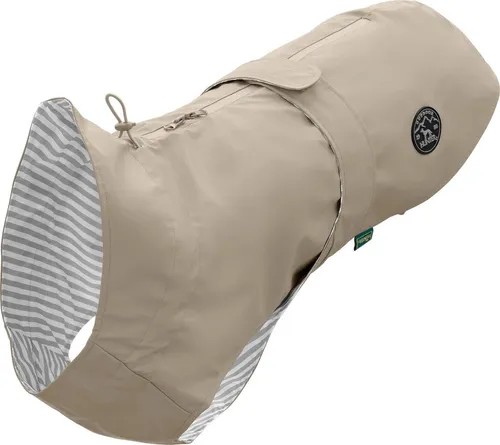 Hunter Hunde-Regenmantel Milford, Größe: 65 cm, taupe von Hunter