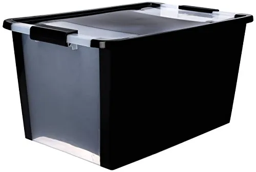 Kis Bi Box L 55 x 35 x 28 H, schwarz/schwarz, 58 x 35.2 x 44.5