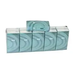 Papier-Taschentücher, 4-lagig, 100 % Zellstoff SC-88055 , 1 Packung = 10 Päckchen zu je 10 Stück = 100 Stück