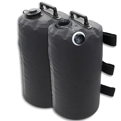 BailenaTents® Wassergewichte 10Liter Gewichte für Pavillon Zelte Beschwerung für Faltpavillon Standsicherung mit Wasser/Sand befüllbar, Universal Pavillonstandfüße für Gartenzelt