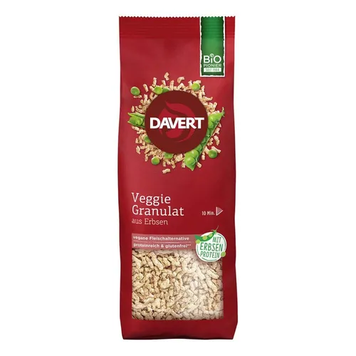 Veggie Granulat - Erbsen 100g | DAVERT
