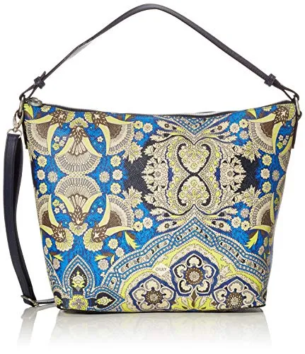Oilily Damen Orient Hobo Lhz Schultertasche Blau (blue)