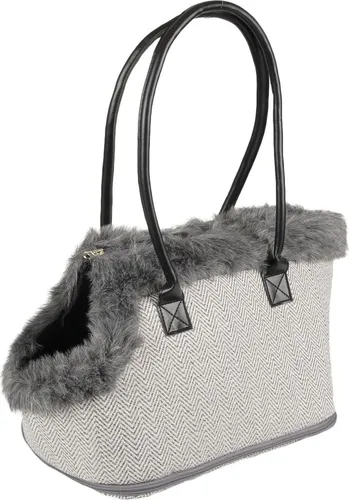 Flamingo Tiertransporttasche Esme grau