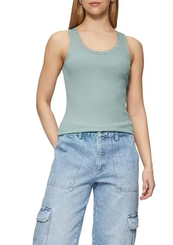 QS Ripptop mit Spitze am Ausschitt