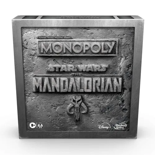 Monopoly Disney Mandalorian - Jeu de Societe - Jeu de Plateau - Version Francais
