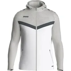JAKO ICONIC Kapuzenjacke - Zipper Hoodie Herren - Funktionsjacken für Herren mit Keep Dry Funktion, aus 100% recyceltem Polyester, ideal für Sport und Freizeit, angenehm weich und stylisch.