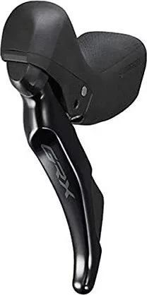 Shimano GRX ST-RX400 Schalt- und Bremshebel - Bremshebel für 2-fach Scheibenbremse, hydraulische Bremse und mechanische Schaltung, ideal für Gravel-Bikes und anspruchsvolle Touren.