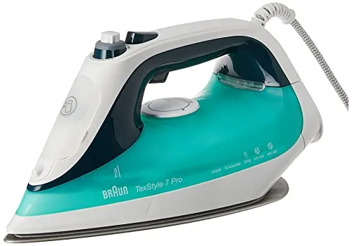 Braun Household GR Texstyle 7 PRO Dampfbügeleisen SI 7042 - Dampfbügeleisen mit Tropfschutz und 3 leistungsstarken Dampfoptionen für perfekte Ergebnisse und einfaches Nachfüllen.