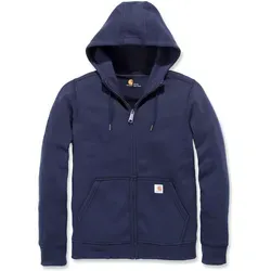 Carhartt Women's Clarksburg Zip Sweatshirt - Lässiger Hoodie in Blau, Größe XS - Hoodie für gemütliche Tage mit Kapuze, ideal für Reisen und Freizeit. Hochwertiges Material: 55% Baumwolle, 45% Polyester. Entdecken Sie weitere Carhartt Angebote bei Bergfreunde.de!