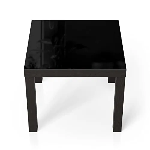 DEQORI Couchtisch 55x55 cm Schwarz in schwarz von DEQORI