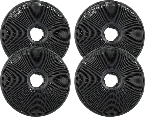 vhbw 4x Aktivkohlefilter kompatibel mit Gorenje 473446, 473447, 415127, 415129, DK63CLB, DK63CLI, 492947, 492949 Dunstabzugshaube