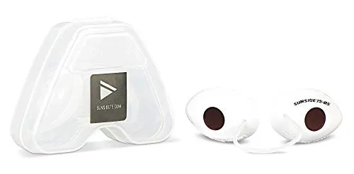 Sunside75-05 White/UV-Schutzbrille/Solariumbrille