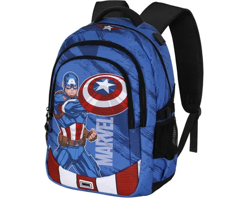 MARVEL Kinderrucksack Captain America Gears-PLUS Running Backpack