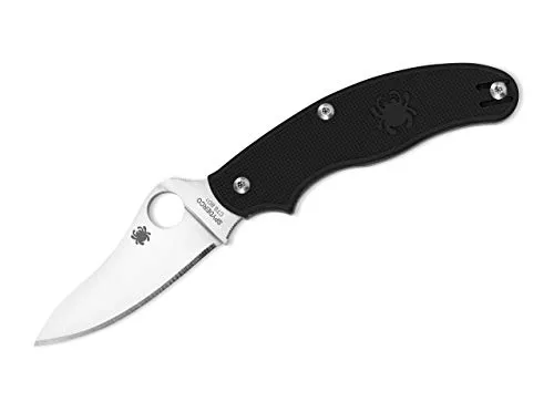 Spyderco C94Pbk3 Taschenmesser – Uk Pen Knife Drop Black - Klappmesser mit 17,7 cm Klingenlänge, Klingenstärke von 3,0 mm und hochwertigem CTS-BD1 Klingenmaterial, ideal für Outdoor-Abenteuer.