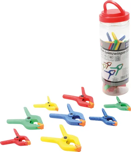 BGS-9789 Mini-Leimzwingen-Satz ABS-Kunststoff 22-tlg. von BGS technic