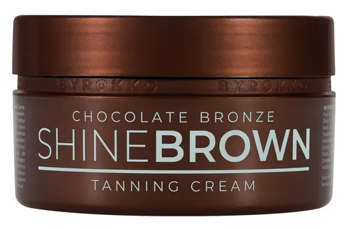 BYROKKO Selbstbräunungscreme Shine Brown Chocolate Bronze, 1-tlg., mit Bronzeschimmer