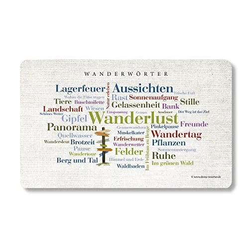 Frühstücksbrettchen Wanderwörter