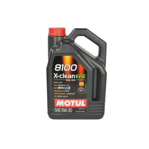 Motoröl MOTUL 109471 8100 X-Clean EFE 5W30 5L [A]