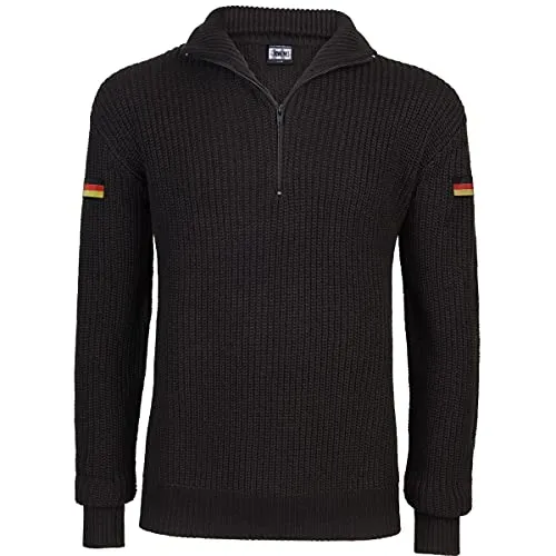 BWuM Bundeswehr Troyer mit Flaggen, Größe:XS, Farbe:Schwarz