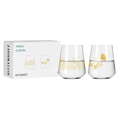 Ritzenhoff Gläser-Set Sparkle Allround 2er Set in gold von Ritzenhoff