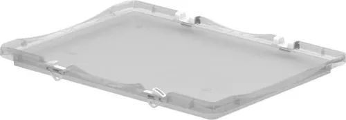 Surplus Systems Scharnierdeckel für Eurobox 40 x 30 cm, transparent  Boxen,