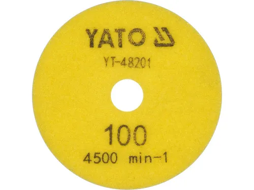TRIZERATOP Diamanttrennscheibe Diamantschleifscheibe, Polierscheiben, Polierpad 100mm Körnung 100