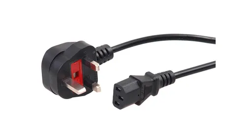 Kabel zasilający 3 pin 3M wtyk GB Maclean MCTV-807 MCTV-807