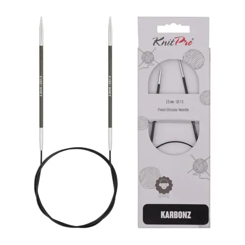 KnitPro Karbonz Rundstricknadel 32