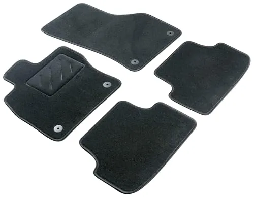 WALSER Auto-Fußmatten für Opel Meriva A (X03) - Hochwertige Fußmatten speziell für Opel Meriva A (05/2003-05/2010). Robustes Material schützt vor Schmutz, mit rutschfester Beschichtung für mehr Sicherheit im Fahrzeug.