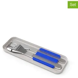 Monbento 4tlg. Set: Besteck in Silber