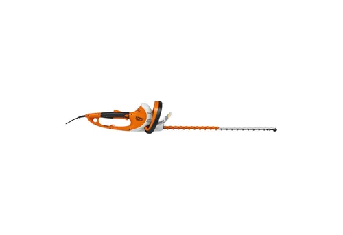 STIHL HSE 81 Heckenschere - 70 cm - Heckenschere von STIHL mit 650W-Motor, ideal für Starkholzhecken. Ergonomisches Design und 5-Positionen Drehgriff für flexibles Schneiden.